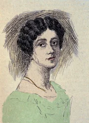 Portrait of Theodore Ulrike Sophie von Levetzow (1804-1899) Last Love by Johann Wolfgang von Goethe (1749-1832)