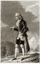 Portrait of Voltaire (1694-1778), French Writer and Philosopher, Elderly