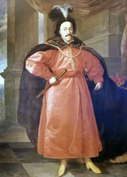 Portrait of the King of Poland Casimir III the Great (1310-1370). Anonymous Painting Kept at Drottingholm Palace in Stockholm