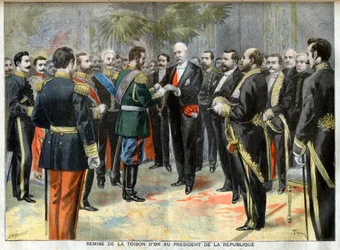Presentation of the Golden Fleece to President Felix Faure