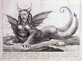 Representation of a Harpy