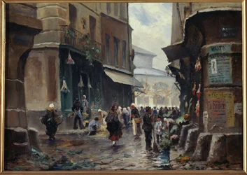 Rue Pirouette, circa 1880, Present-Day 1st Arrondissement, between 1875 and 1885