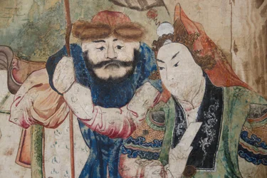 Scenes of everyday life in China, (detail)