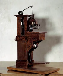 Sewing machine by Barthelemy Thimonnier. 19th century Paris, CNAM