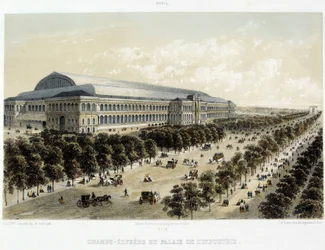 The Champs-Elysées and the Palais de l