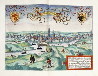 The City of S-Hertogenbosch, Netherlands, 1588