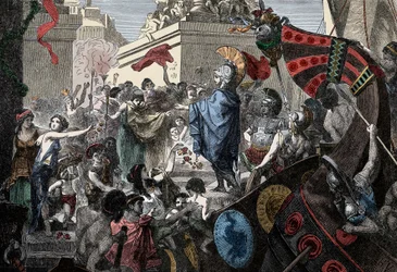 The Return of Alcibiades to Athens