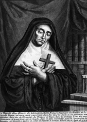 The Venerable Mother Mary of the Incarnation.