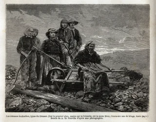 The coal sorters, type of Creusot