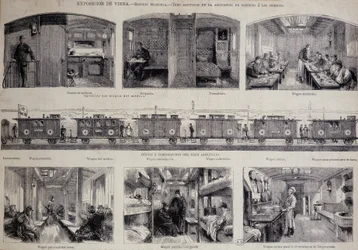 The Different Compartments of a Sanitary Train