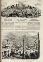 The feast of 15 August 1867 on the Trocadero in Paris - The illustrious universe of 1867