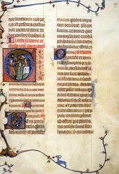 Thomas Becket, 90, 028r: Application for authorization to the Municipal Library of Toulouse