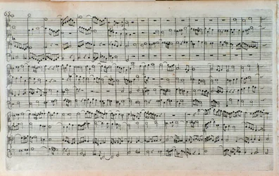 Title Page of The Art of the Fugue, the Last and Incomplete Fugue