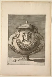 Vase Decorated with Figures, Rinceaux, and Festoons, 1543