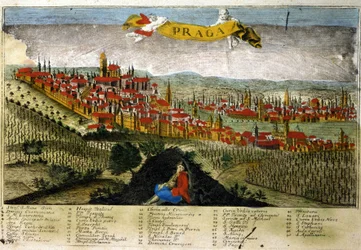 View of Prague in the 18th century