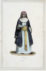 Woman of Russia - in "The Different Peoples of the Earth" by Father Paul Jonhanneaud, Librairie des Bons livres
