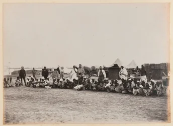 Group of Natives, Ordnance Store, Suakin, 1884