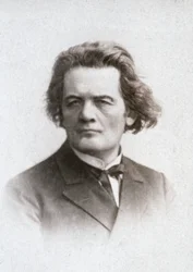 Half-length portrait of Anton Grigorevic Rubinstein