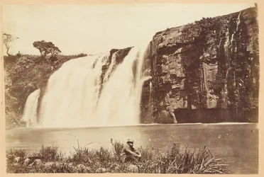 Lower Umgeni Falls, Natal Province, South Africa, 1882