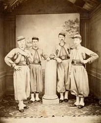 Papal Zouaves - Pontifical Zouaves - 1865