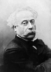 Portrait of Alexandre Dumas Jr. (1824-1895), French playwright and novelist