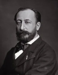 Portrait of Camille Saint-Saëns (1835 - 1921), French Composer