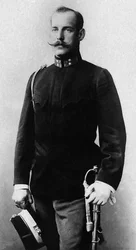 Portrait of Constantine I, King of Greece from 1913 to 1917.