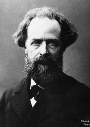 Portrait of Elysee (Elisee) Reclus (1830-1905), geographer, anarchist militant