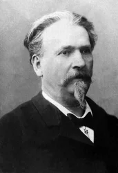 Portrait of Frederic Mistral, French poet and writer.
