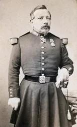 Portrait of General Plombin 19th century photography