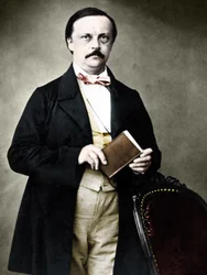 Portrait of Hermann von Helmholtz, German physicist and physiologist.