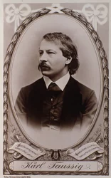 Portrait of Karl Taussig (engraving)