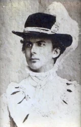 Portrait of Ludwig II of Bavaria with a Hat