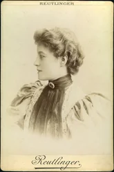 Portrait of Marthe Brandes, Comedian