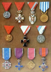 Serbian and Romanian Military Medals