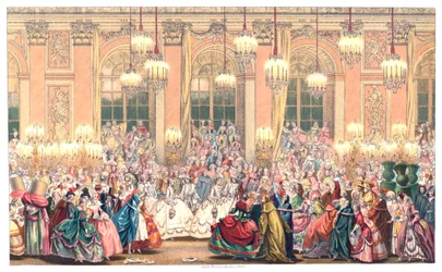 A Masquerade Ball, 1885