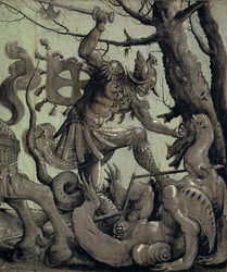 Saint George Fighting the Dragon, c.1520