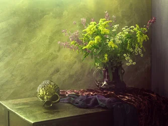 Autumn Floral Still Life