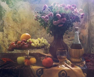 Autumn Harvest Still Life