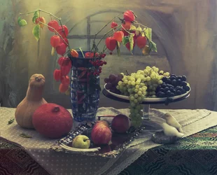 Autumn Harvest Still Life