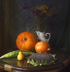 Autumn Harvest Still Life