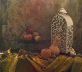 Autumn Harvest Still Life