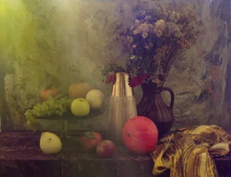 Autumn Harvest Still Life