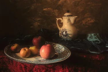 Classic Apples Still Life