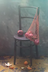 Rustic Apples and Chair