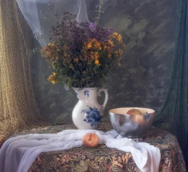 Rustic Floral Still Life