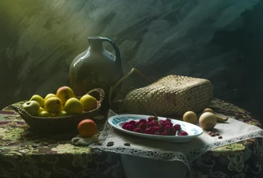 Rustic Fruit Still Life