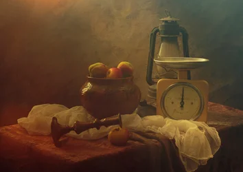 Rustic Kitchen Still Life