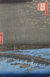 Fireworks at Ryōgoku