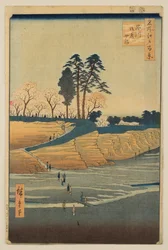 Gotenyama in Shinagawa, from the series “One Hundred Famous Views of Edo”